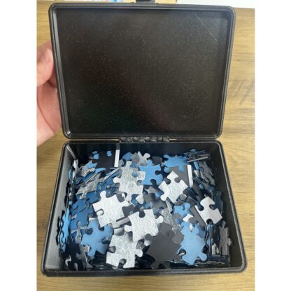 Boite de rangement ouverte du Puzzle de la Lune